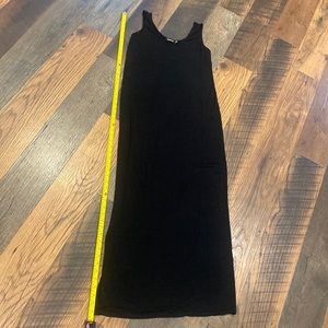 Boohoo black long maxi dress. US size 12